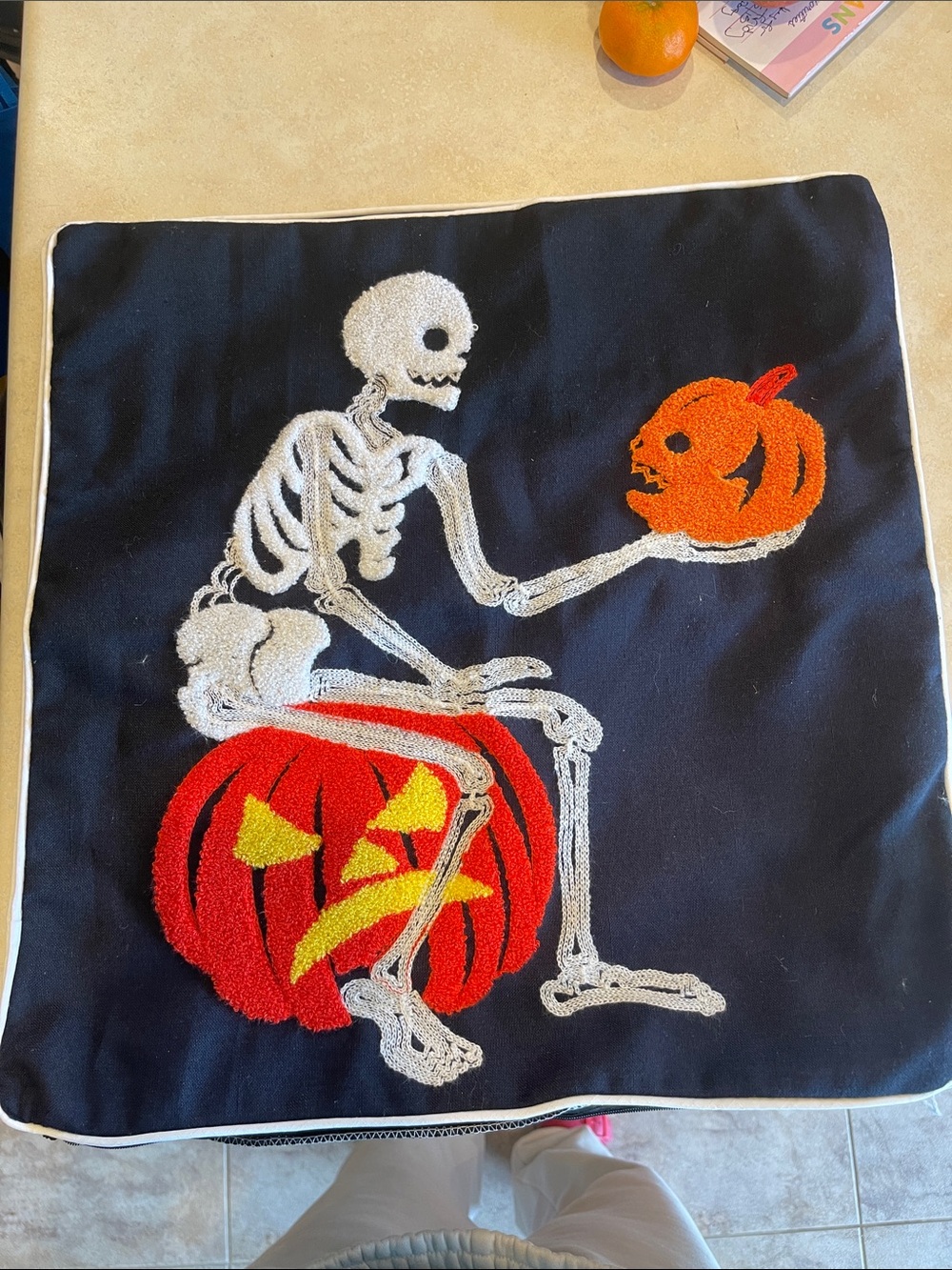 Skeleton Pillow Covers